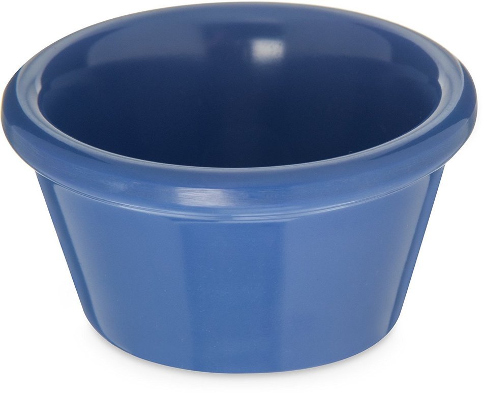 Carlisle 085214 Melamine Ramekin/Sauce Cup, 2 oz., Ocean Blue (Pack of 72) N3