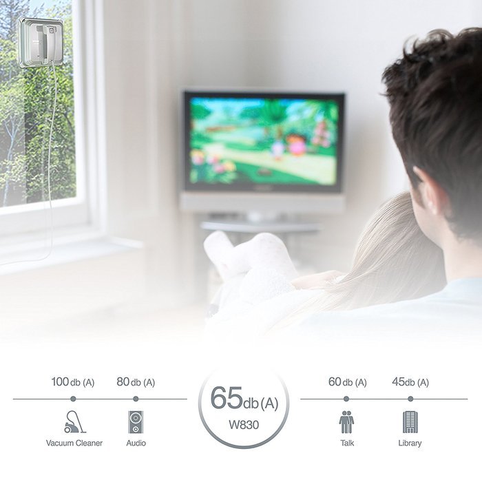 ECOVACS Robotics W830RM Winbot Robotic Window Cleaner - Framed Windows Only N8