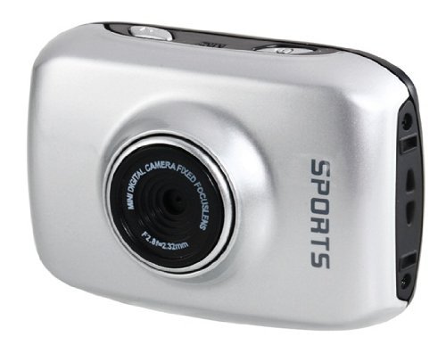 ADMOMON MDB130B-1 0.3MP CMOS 1.77" LCD Screen HD720P Mini Waterproof Digital Camera Action Camcorder with 4x Digital... N8