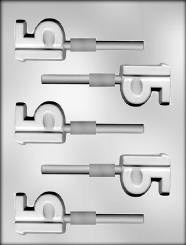 CK Products 2-Inch Number 15 Sucker Chocolate Mold