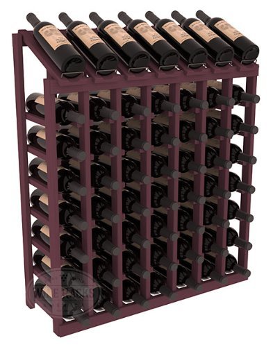 Wine Racks America Ponderosa Pine 7 Column 8 Row Display Top Kit. 13 Stains to Choose From! N14
