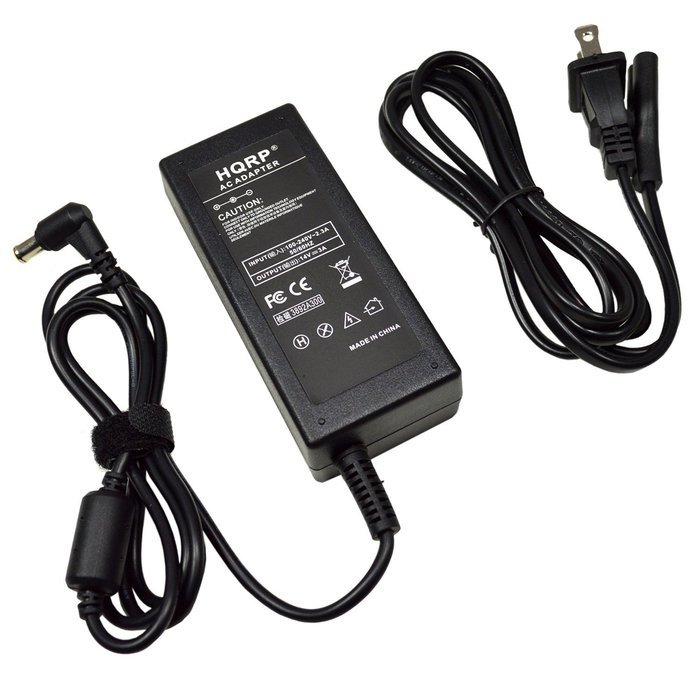 HQRP 14V AC Adapter for Samsung SyncMaster A3514-DPN A3514-DHS BN44-00592B S27D390H S27D391H...