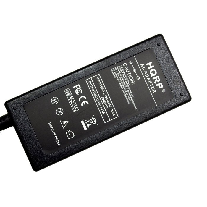 HQRP 14V AC Adapter for Samsung SyncMaster A3514-DPN A3514-DHS BN44-00592B S27D390H S27D391H... N2