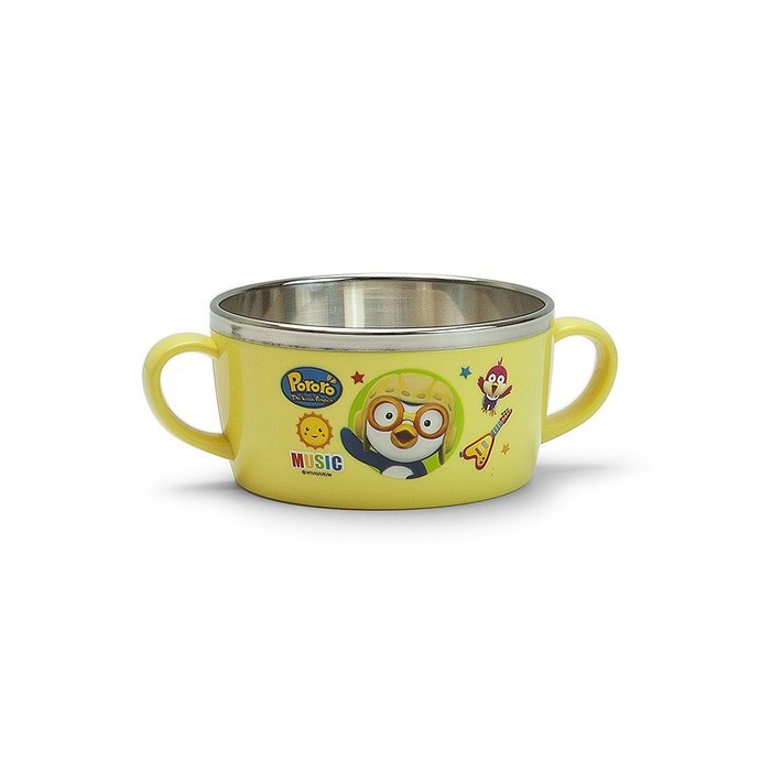 Pororo Kids Stainless Steel Bowl w/Handle #PR0891 N2
