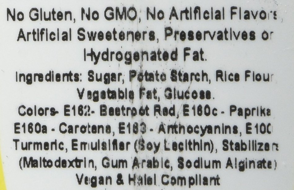 Marshalls Creek Spices All Natural Vegan Cake Decorations, Sprinkles, Rainbow Alphabet, 16 Ounce N87