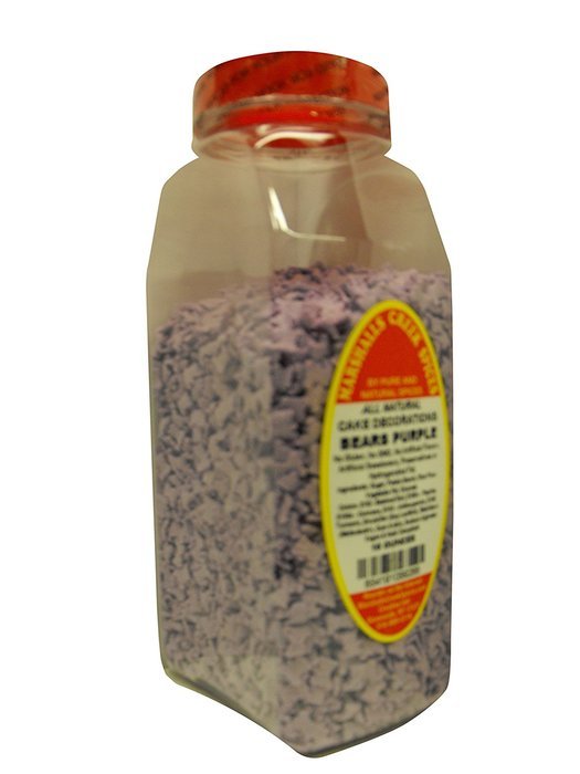 Marshalls Creek Spices All Natural Vegan Cake Decorations, Sprinkles, Rainbow Alphabet, 16 Ounce N90