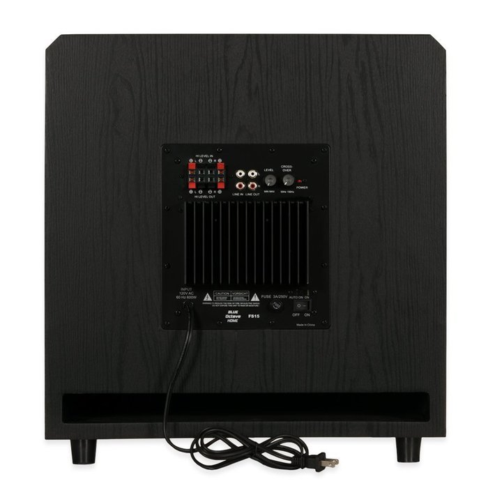 Blue Octave Home FS15 Subwoofer (Black) N3