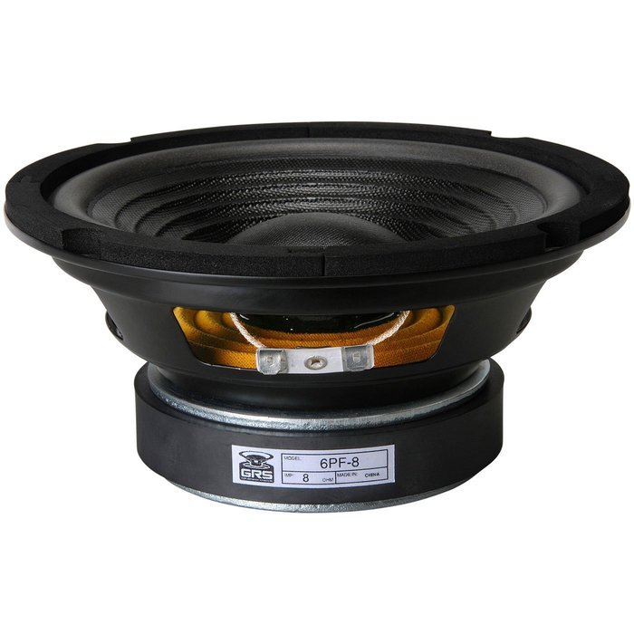 GRS 6PF-8 6-1/2" Paper Cone Foam Surround Woofer N4
