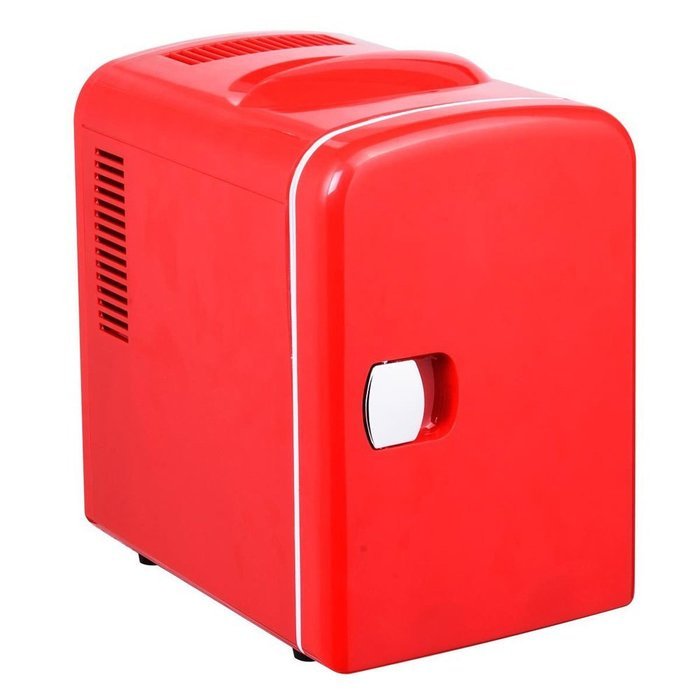 Giantex Portable Mini Fridge Cooler and Warmer Auto Car Boat Home Office AC & DC Red N7