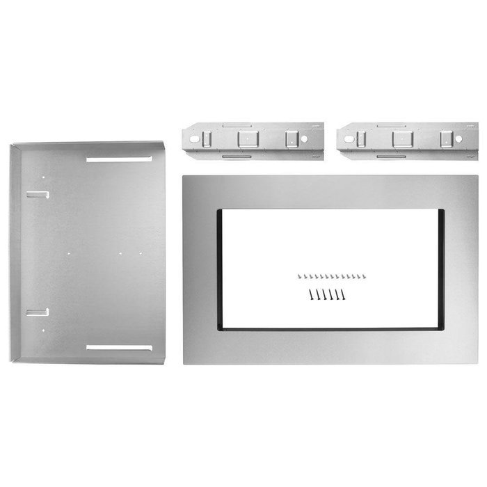 WHIRLPOOL KITCHEN APPLIANCES 2492245 1.6 cu.ft.. Countertop Microwave Trim Kit, 27", Stainless Steel