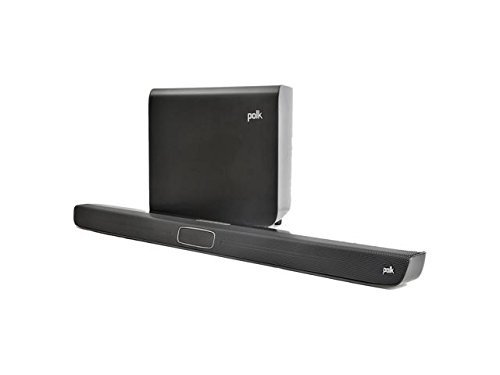 Polk Audio Magnifi Voice Optimizing Soundbar with Active Wireless Subwoofer (Black) N2