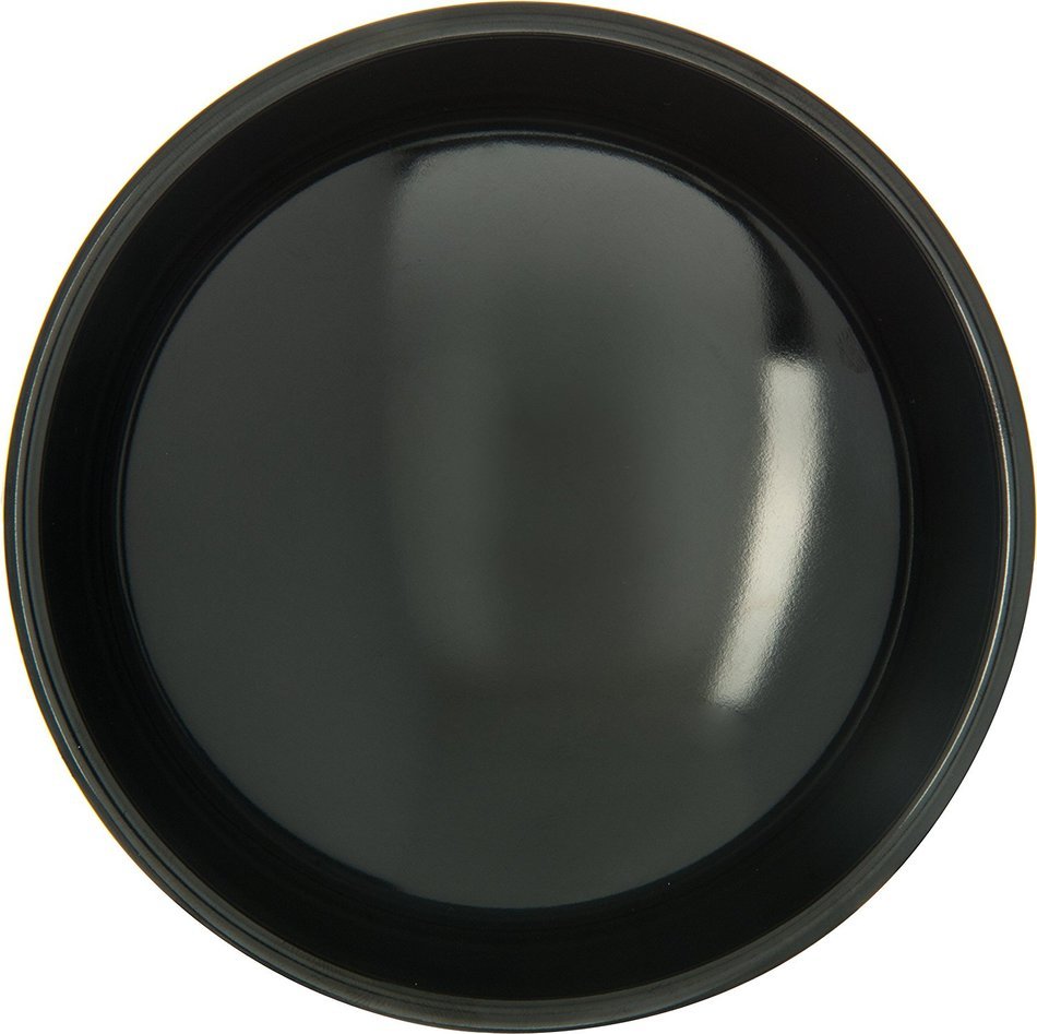Carlisle 087803 Melamine Molcajete Ramekin, 8-oz. Capacity, 1.63 x 4.50", Black (Case of 48) N4