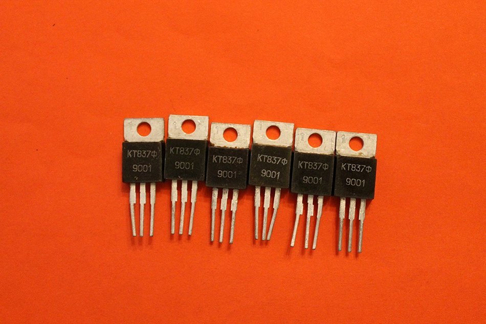 Transistors silicon KT837F analogue BD224 military USSR 15 pcs
