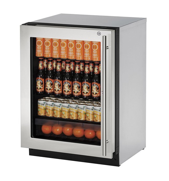 U-Line U2224RGLS15A Built-in Compact Refrigerator, 4.9 cu. ft., Stainless Steel