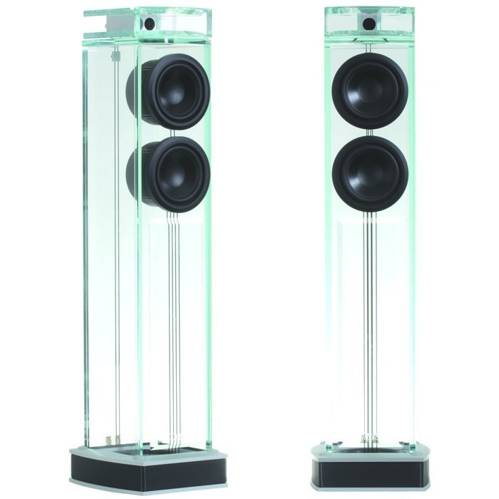 Waterfall Audio "Niagara" Diamond Glass Floor Standing Loudspeakers - Pair (Old Version) N5