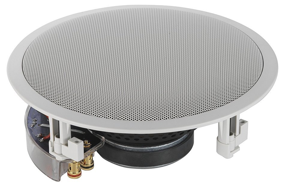 Yamaha Natural Sound Custom Easy-to-install In-Ceiling Flush Mount 2-Way 150 watts Speaker Set (Set of 2 Speakers... N4