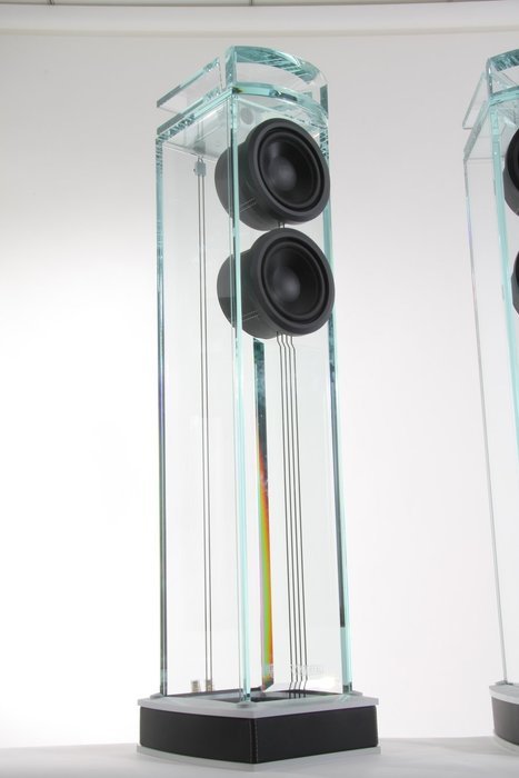 Waterfall Audio "Niagara" Diamond Glass Floor Standing Loudspeakers - Pair (Old Version) N7