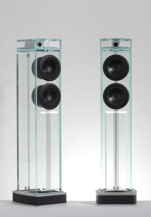 Waterfall Audio "Niagara" Diamond Glass Floor Standing Loudspeakers - Pair (Old Version) N8