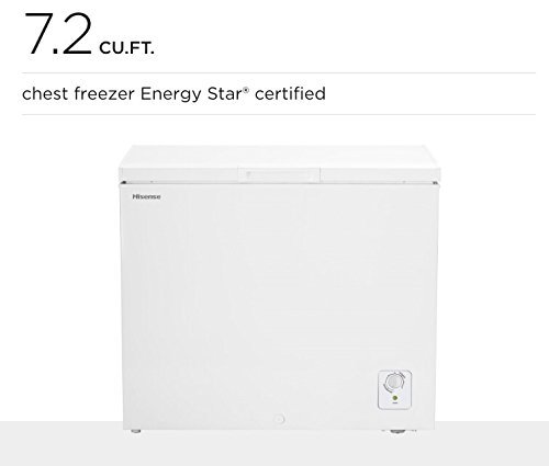 HISENSE FC72D6BWE 7.2 CUFT CHEST FREEZER
