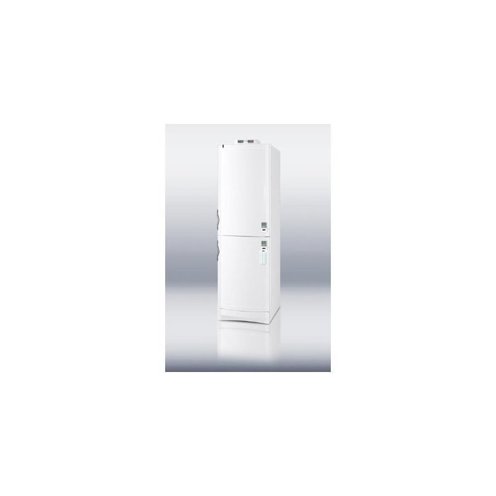 Summit CP171MED 24" AccuCold Series Bottom Freezer Frigerator with 10.6 cu. ft. Capacity 2 Digital Thermostat... N2