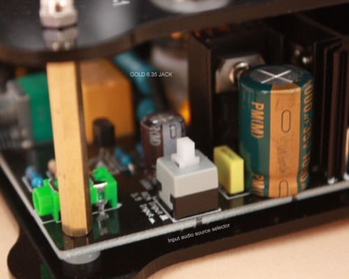 Nobsound&reg; Little Bear P-1 Class A 12AU7 Tube Multi-Hybrid Headphone Amplifier Pre Amplifier N5