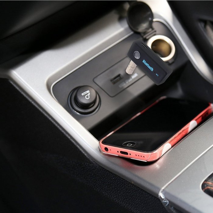 Timestorm KN311 Bluetooth Audio Receiver Handsfree Car Kit, Wireless Portable Bluetooth 4.1 Adapter for Home/Car... N7