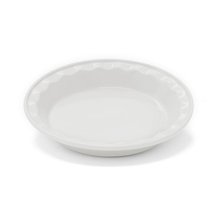Chantal 9 Inch Easy As Pie-Dish, White N2