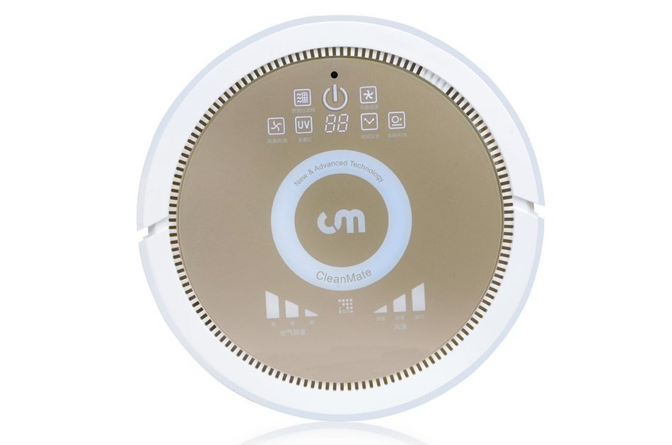 L.Y. Robotic Vacuum Cleaner with IR control, Recharge (Rose GOLD） N4