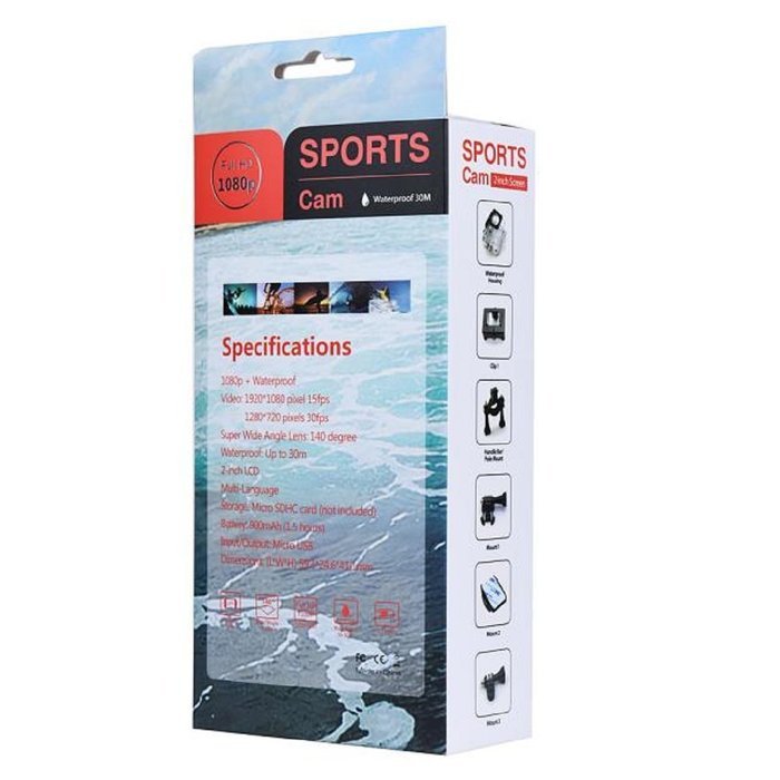 Lookatool Mini 1080P Full HD DV Sports Recorder Car Waterproof Action Camera Camcorder N42