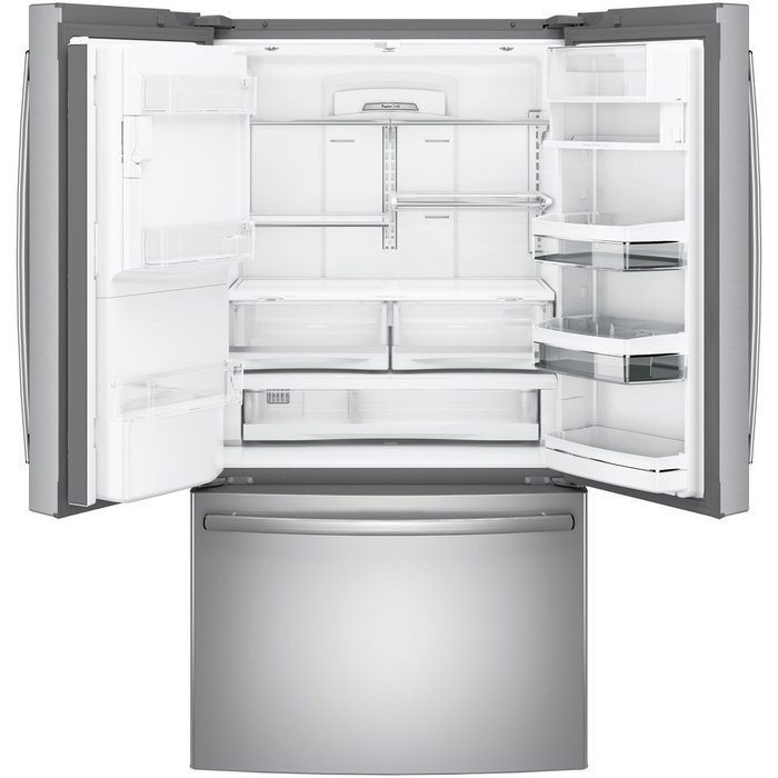 GE Profile PYE22PSKSS 36" Counter Depth French Door Refrigerator N2