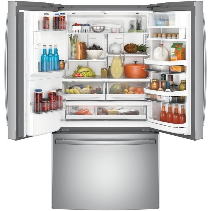 GE Profile PYE22PSKSS 36" Counter Depth French Door Refrigerator N3