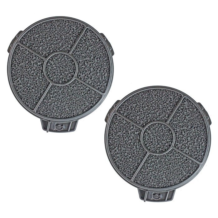 First4Spares Round Carbon Filters For Cooke & Lewis Cooker Hoods Pack Of 2 N2