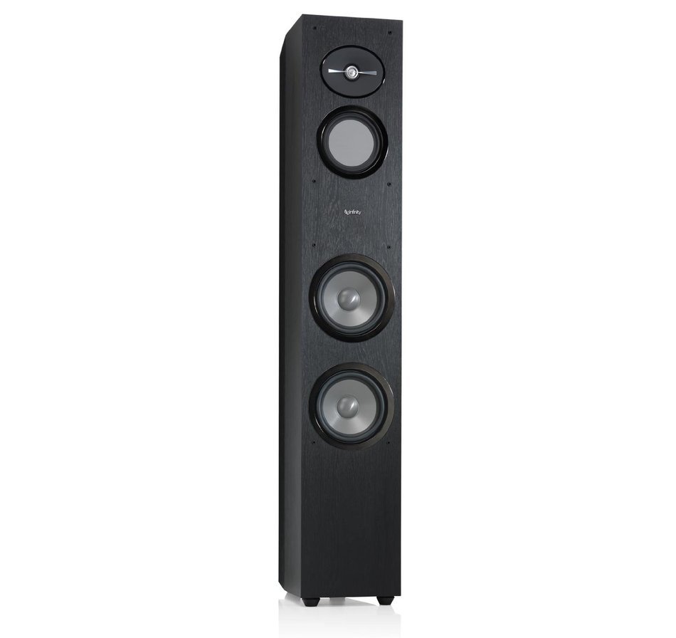 Infinity R263 Black (Each) 3-way Tower Speakers N2