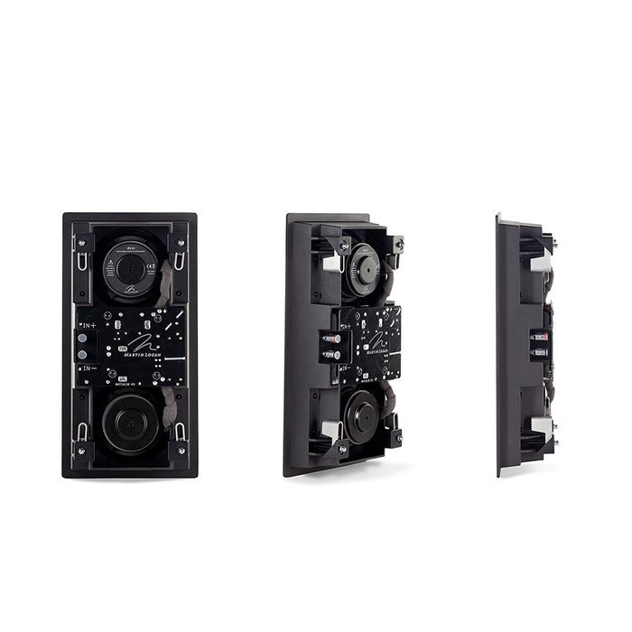 MartinLogan Axis In Wall Speakers With Paintable Grilles - Each (White) N4