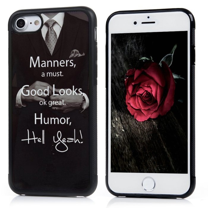 iPhone 7 Case (4.7"), YOKIRIN [Slim] Snug-Fit Slender PC Frame & Highly Durable Printed Ultra-Thin Scratch Resistant... N35