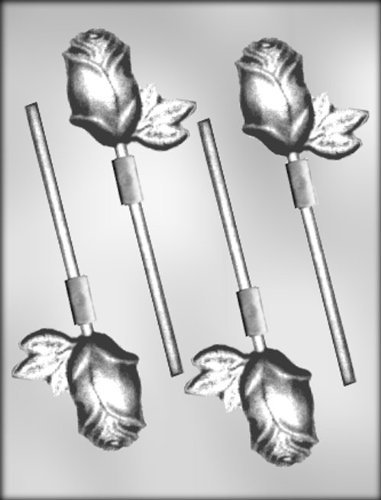 CK Products Long-Stemmed Roses Sucker Chocolate Mold