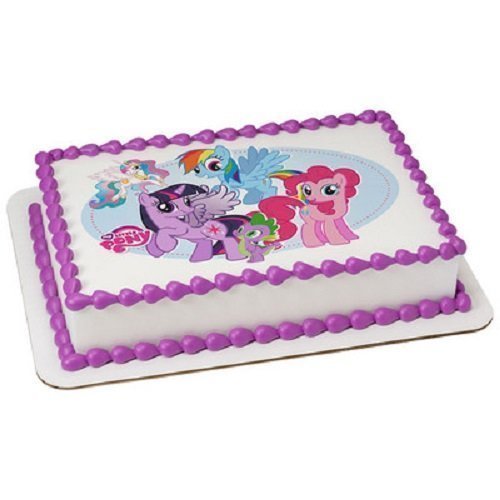 Whimsical Practicality My Little Pony Edible Icing Image