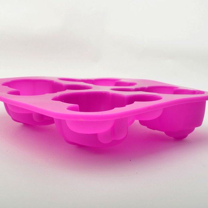 Silicone Molds MinieMouse - 4 Holes Mini Mouse Silicone Mold DIY Handcraft Soap Making Cake Cupcake Chocolate... N2