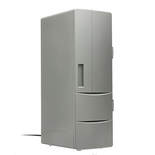 PC Laptop Mini USB Fridge Freezer Refrigerator Beverage Drink Cans Warmer Cooler N3