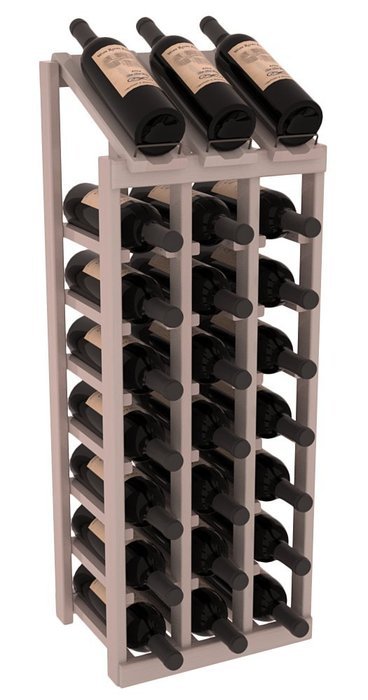 Wine Racks America Redwood 3 Column 8 Row Display Top Kit. 13 Stains to Choose From! N4