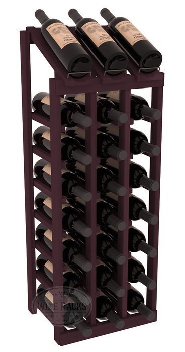 Wine Racks America Redwood 3 Column 8 Row Display Top Kit. 13 Stains to Choose From! N5