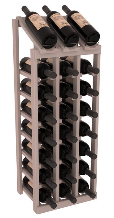 Wine Racks America Redwood 3 Column 8 Row Display Top Kit. 13 Stains to Choose From! N6