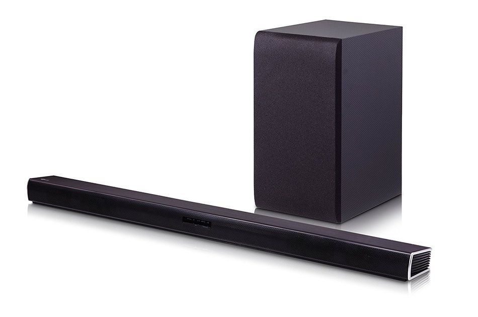 LG Electronics SH4 2.1 Channel 300W Sound Bar with Wireless Subwoofer (2016 Model) N4