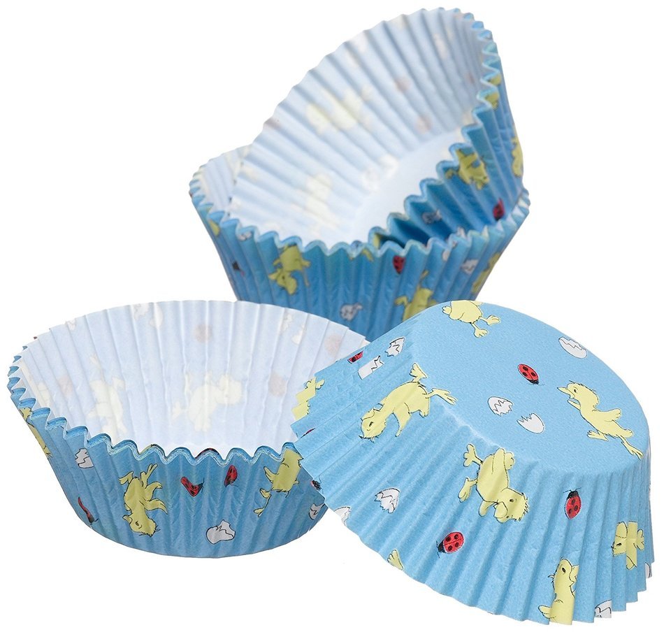 Kaiser Bakeware Patisserie Muffin Liner Chick, Large