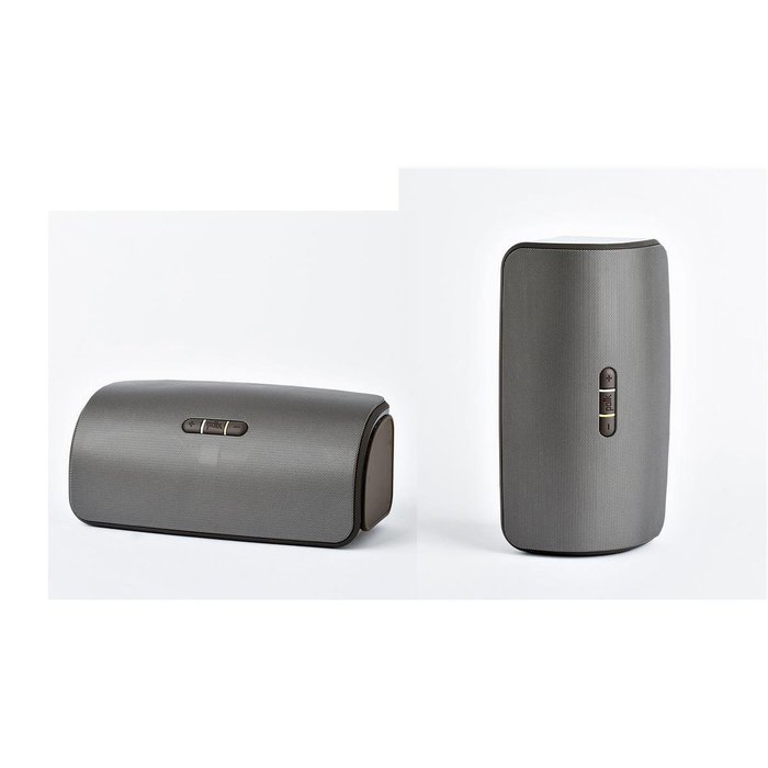 Polk Audio Omni S2R Wireless Multi Room Rechargeable Speakers - Pair (Black) N2