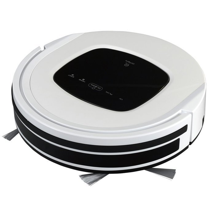 SMAD Robot Vacuum Cleaner Automatic Floor Cleaner with LED Touch screen and LED display N3