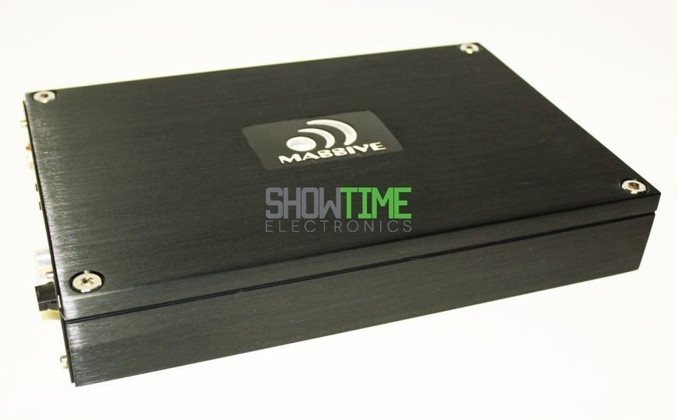 Massive Audio V 1000.1 Car Stereo Mono Subwoofer Amp N6
