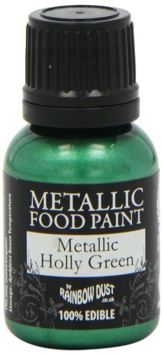 Rainbow Dust Metallic Paint Holly Green N7