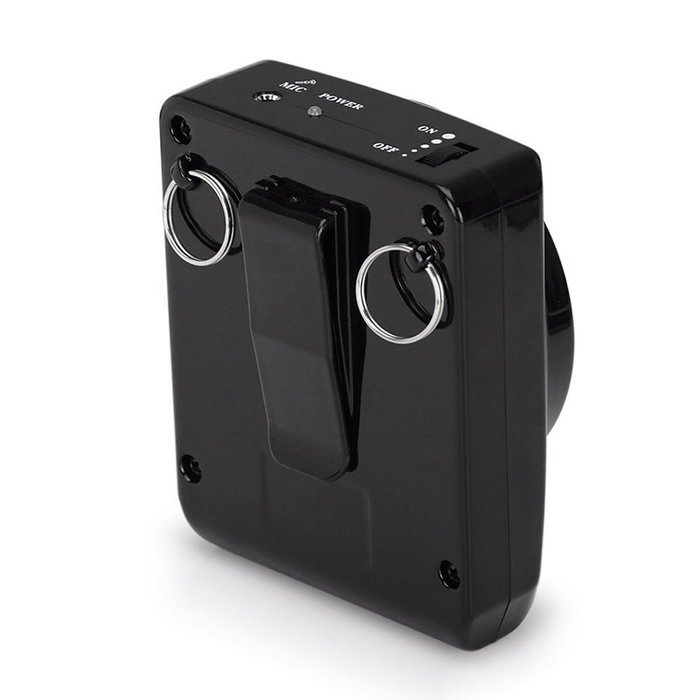 VoiceBooster MR1505 12watts Voice Amplifier, Black N5