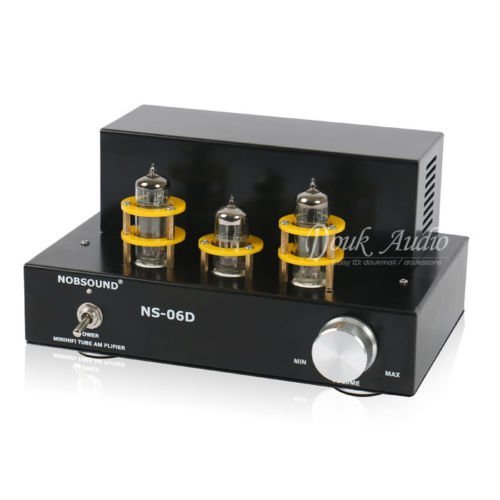 Nobsound 6N2 Push 6P1 2.0 Channel Stereo Mini Class A Single-ended Hifi Tube Amplifier 3WX2 N4